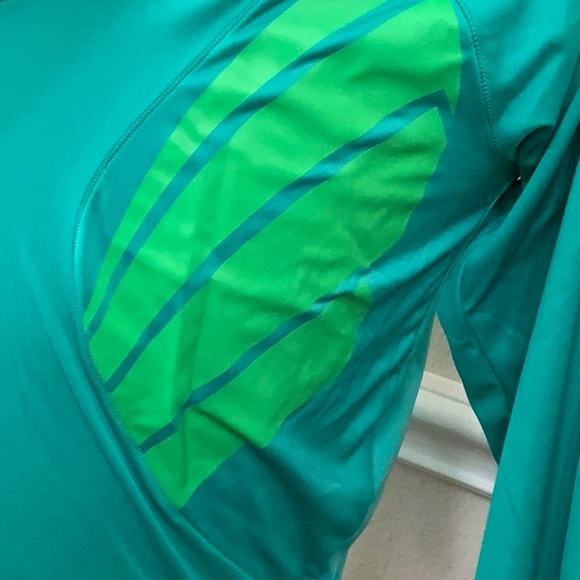 Spyder CYCLING 3/4 SLV TOP - Green - Picture 5 of 16